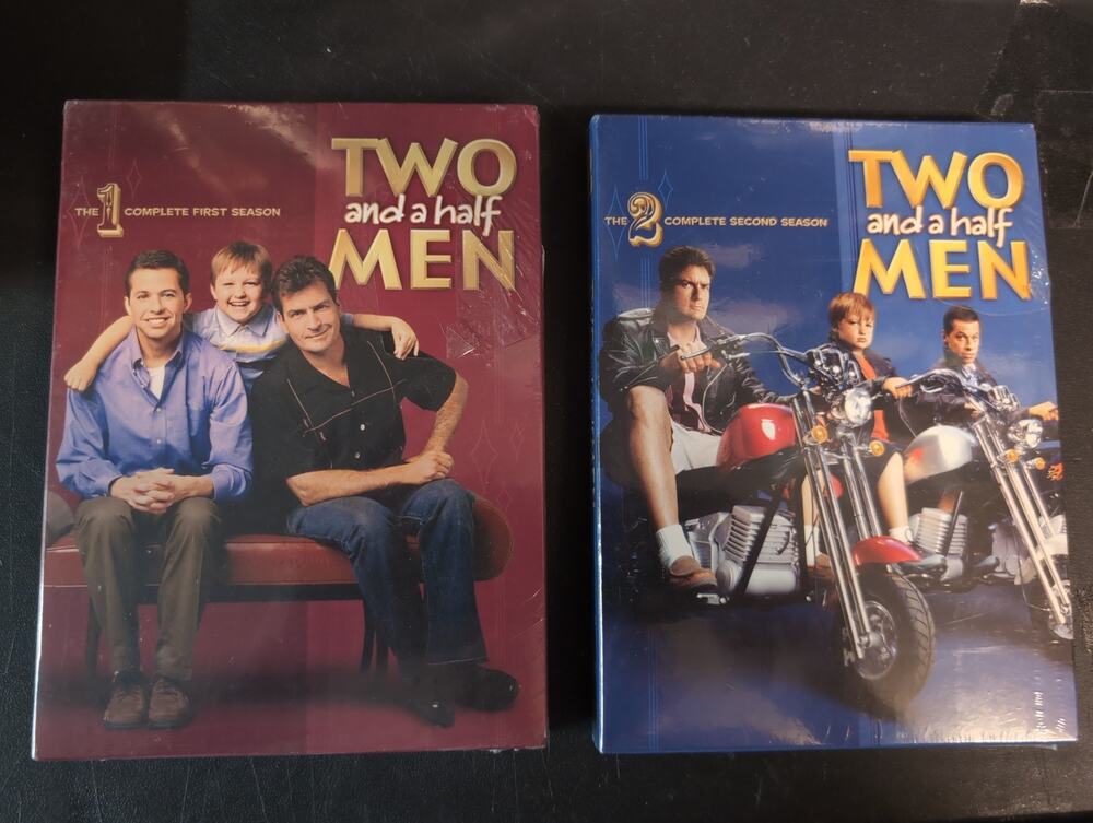 Two and a Half Men: the Complete First & Second Seasons (DVD, 2003) New Lot